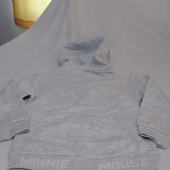 Disney Jr Girls Minnie Mouse Full Zip Hoodie Jacket - Picture 12 of 13